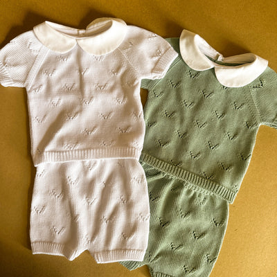 Set Bebè 3 pezzi Cotone - Baby Clothes - Baby Rainbow Shop - P.IVA 04847500230