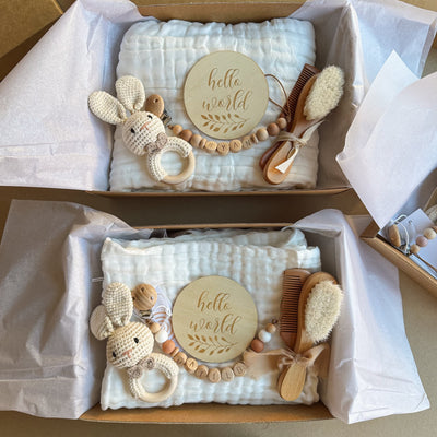 Baby Gift Box - Welcome Mussola Completa - Baby Gift Box - Baby Rainbow Shop - P.IVA 04847500230