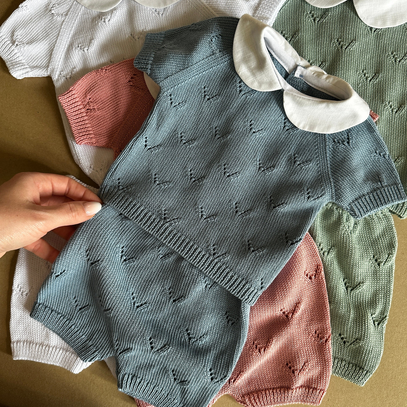 Set Bebè 3 pezzi Cotone - Baby Clothes - Baby Rainbow Shop - P.IVA 04847500230