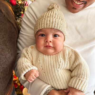 Baby Gift Box - Cappello e Scarpine Minimal in Cotone - Baby Clothes - Baby Rainbow Shop - P.IVA 04847500230